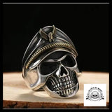 Bague Tête de Mort Allemande (Argent)