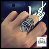 Bague Tête de Mort Allemande (Argent)