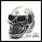 Bague Tête de Mort Anarchie (Acier)