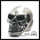 Bague Tête de Mort Anarchie (Acier)