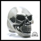 Bague Tête de Mort Anarchie (Acier)