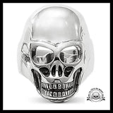 Bague Tête de Mort en Argent