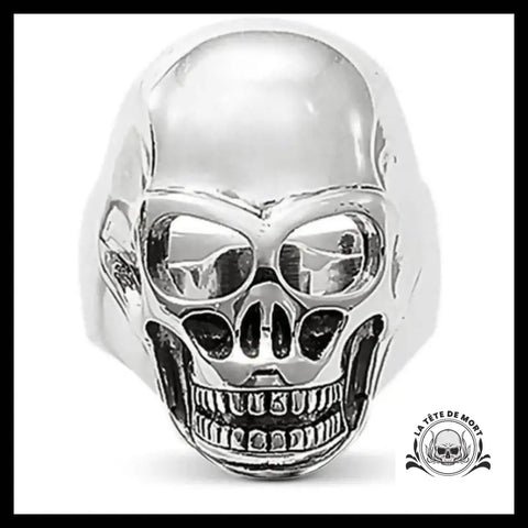 Bague Tête de Mort en Argent