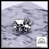 Bague Tête de Mort Argent Homme