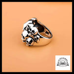 Bague Tête de Mort Argent Homme