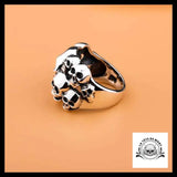 Bague Tête de Mort Argent Homme