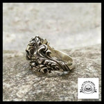 Bague Tête de Mort Baroque