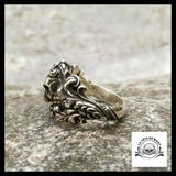 Bague Tête de Mort Baroque