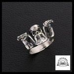 Bague Tête de Mort Biker