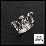 Bague Tête de Mort Biker