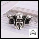 Bague Tête de Mort Biker