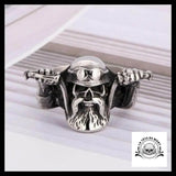 Bague Tête de Mort Biker
