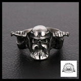 Bague Tête de Mort Biker