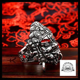 Bague Tête de Mort Bouddha
