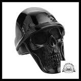 Bague Tête de Mort Casque (Acier)