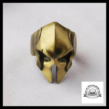 Bague Tête de Mort Casque Gladiateur