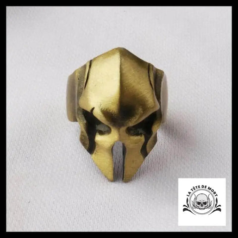Bague Tête de Mort Casque Gladiateur