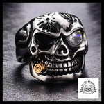 Bague Tête de Mort Cigare