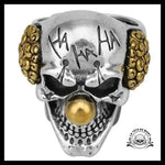 Bague Tête de Mort Clown