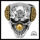 Bague Tête de Mort Clown