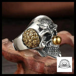 Bague Tête de Mort Clown