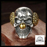 Bague Tête de Mort Clown