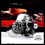 Bague Tête de Mort Clown Rieur