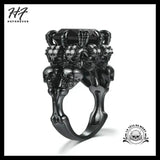Bague Tête de Mort Couronne