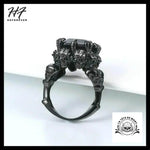 Bague Tête de Mort Couronne