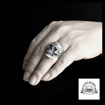 Bague Tête de Mort Crâne Anatomique
