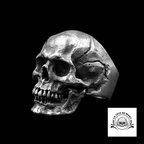 Bague Tête de Mort Crâne Anatomique