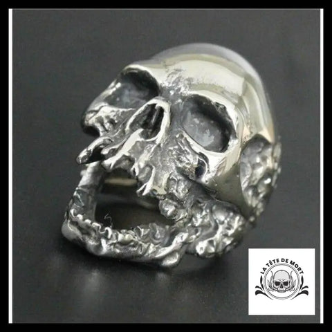 Bague Tête de Mort Crâne Enragé