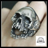 Bague Tête de Mort Crâne Enragé