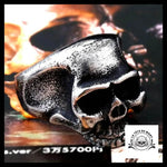 Bague Tête de Mort Crâne Réel