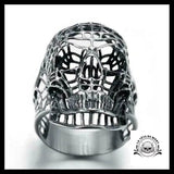 Bague Tête de Mort Design (Acier)