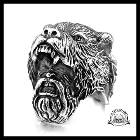 Bague Tête de Mort D’ours