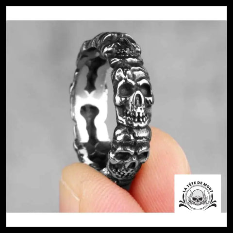 Bague Tête de Mort Enfer