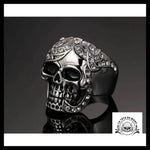 Bague Tête de Mort Femme (Acier)