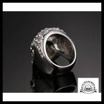 Bague Tête de Mort Femme (Acier)