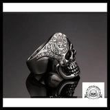 Bague Tête de Mort Femme (Acier)