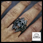 Bague Tête de Mort Guerrier