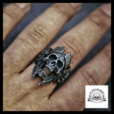 Bague Tête de Mort Guerrier