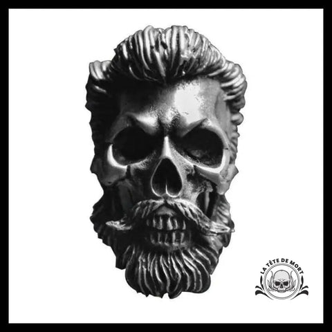 Bague Tête de Mort Hipster