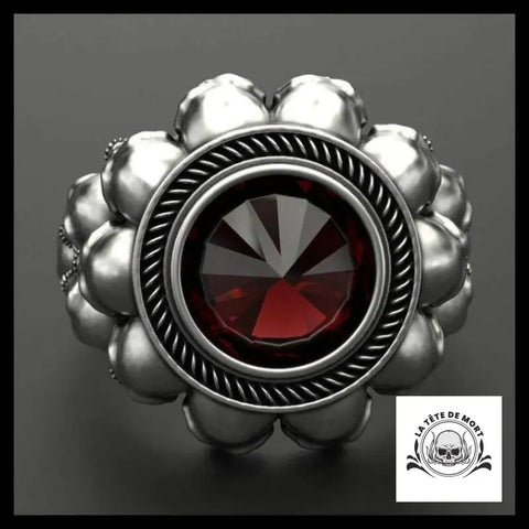 Bague Tête de Mort Légion