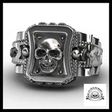 Bague Tête de Mort Luxe