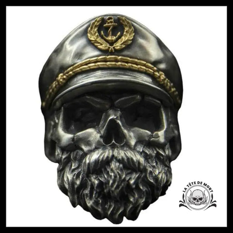 Bague Tête de Mort Marin
