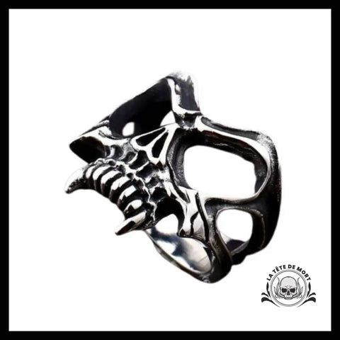 Bague Tête de Mort Masque Effrayant