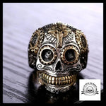 Bague Tête de Mort Mexicaine (Argent)