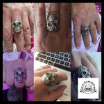 Bague Tête de Mort Mexicaine (Argent)