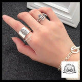 Bague Tête de Mort Mexicaine en Argent